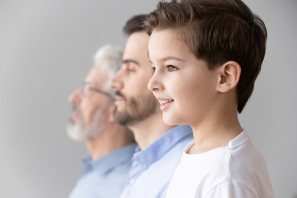 grandfather father son is alcoholism hereditary