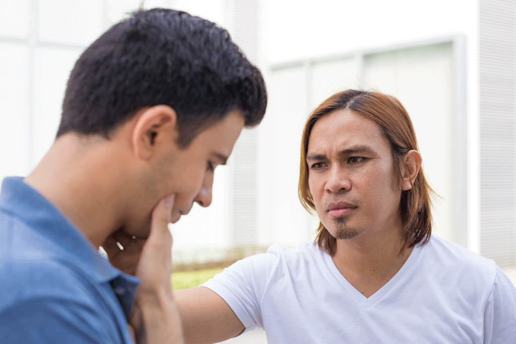 Person observing behavior that is most likely to indicate alcohol abuse in another individual