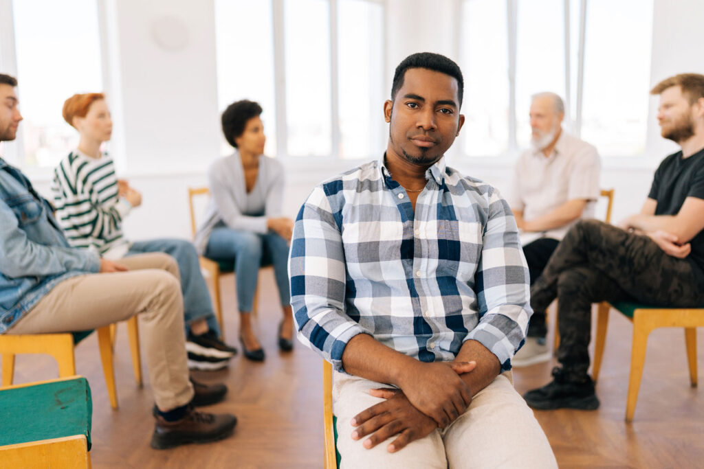 Person thinking about the benefits of outpatient care